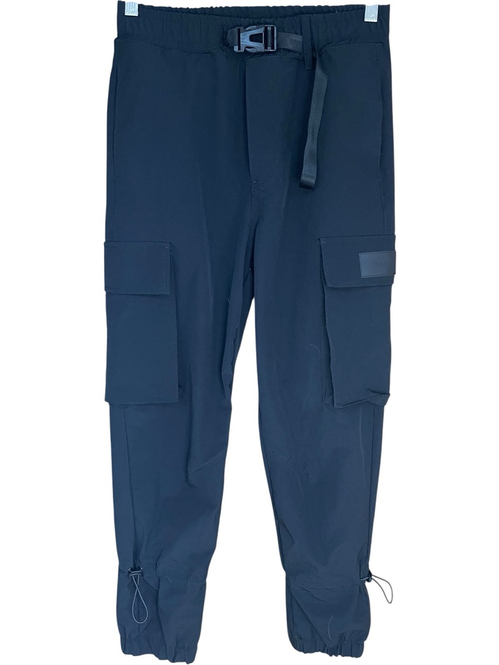 Zara Man DNWR Techno Cargo Jogger Pants Black